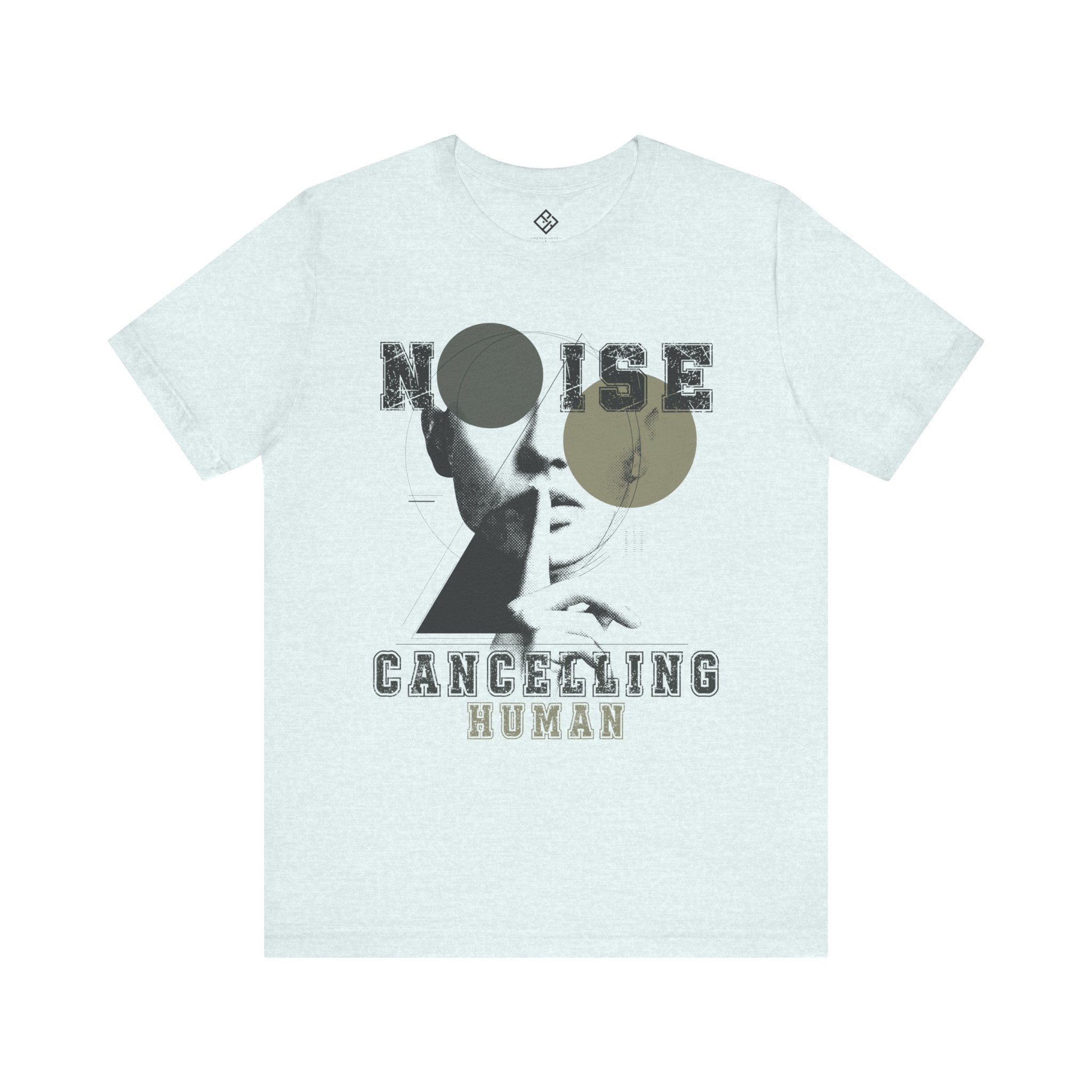 NOISE CANCELLING HUMAN #07— Minimalist t-shirt for the Quiet Ones