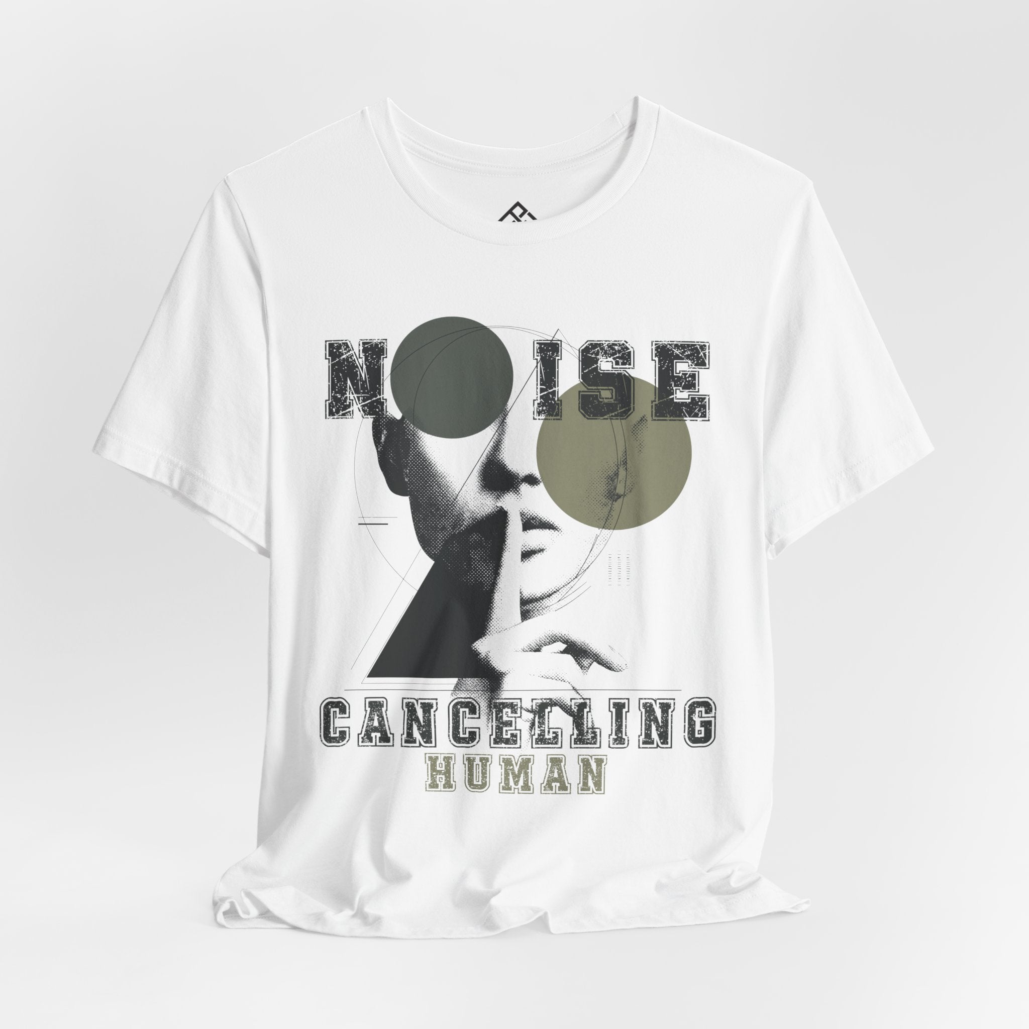 NOISE CANCELLING HUMAN #07— Minimalist t-shirt for the Quiet Ones