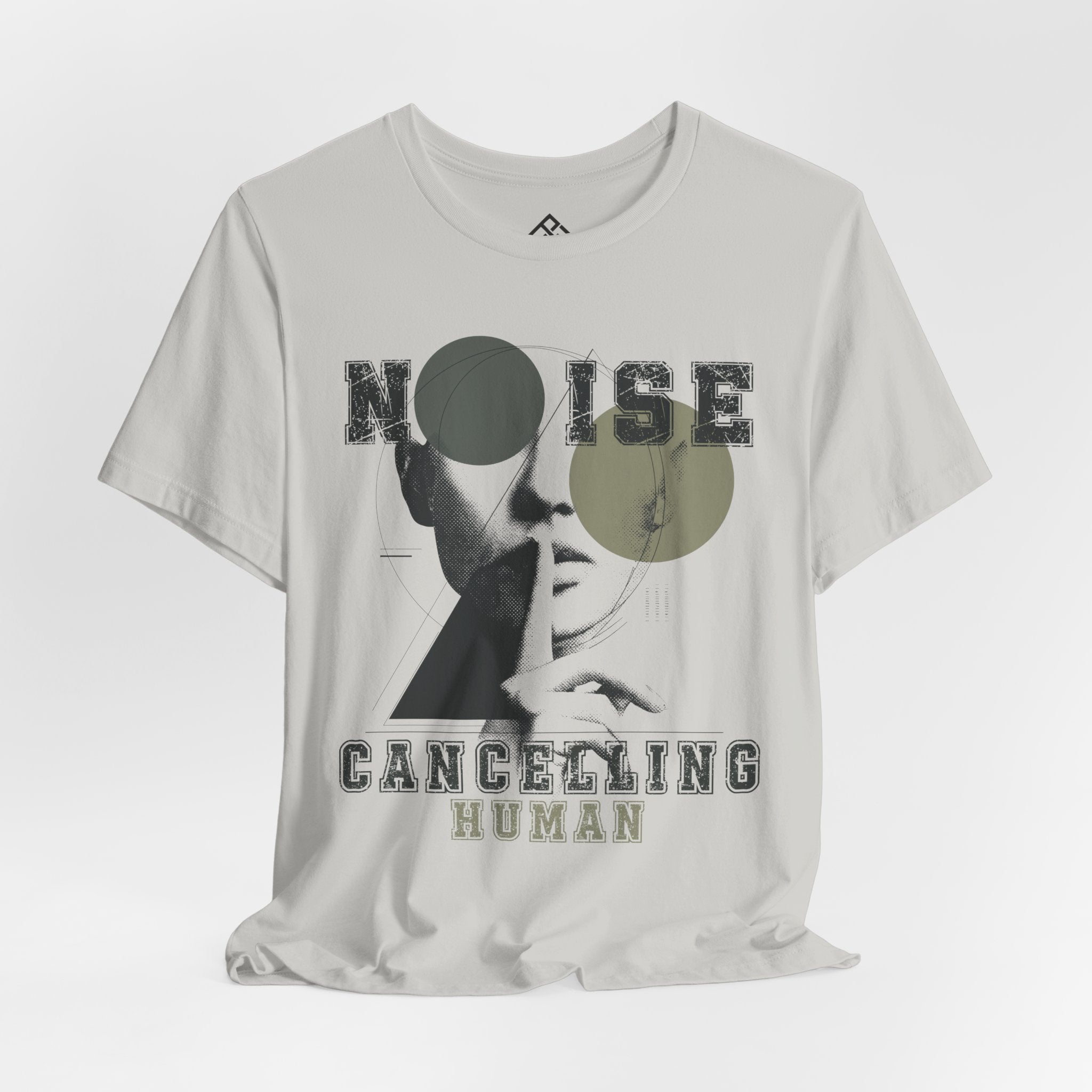 NOISE CANCELLING HUMAN #07— Minimalist t-shirt for the Quiet Ones