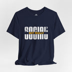Social? Not really – Introvert Statement T-Shirt 01