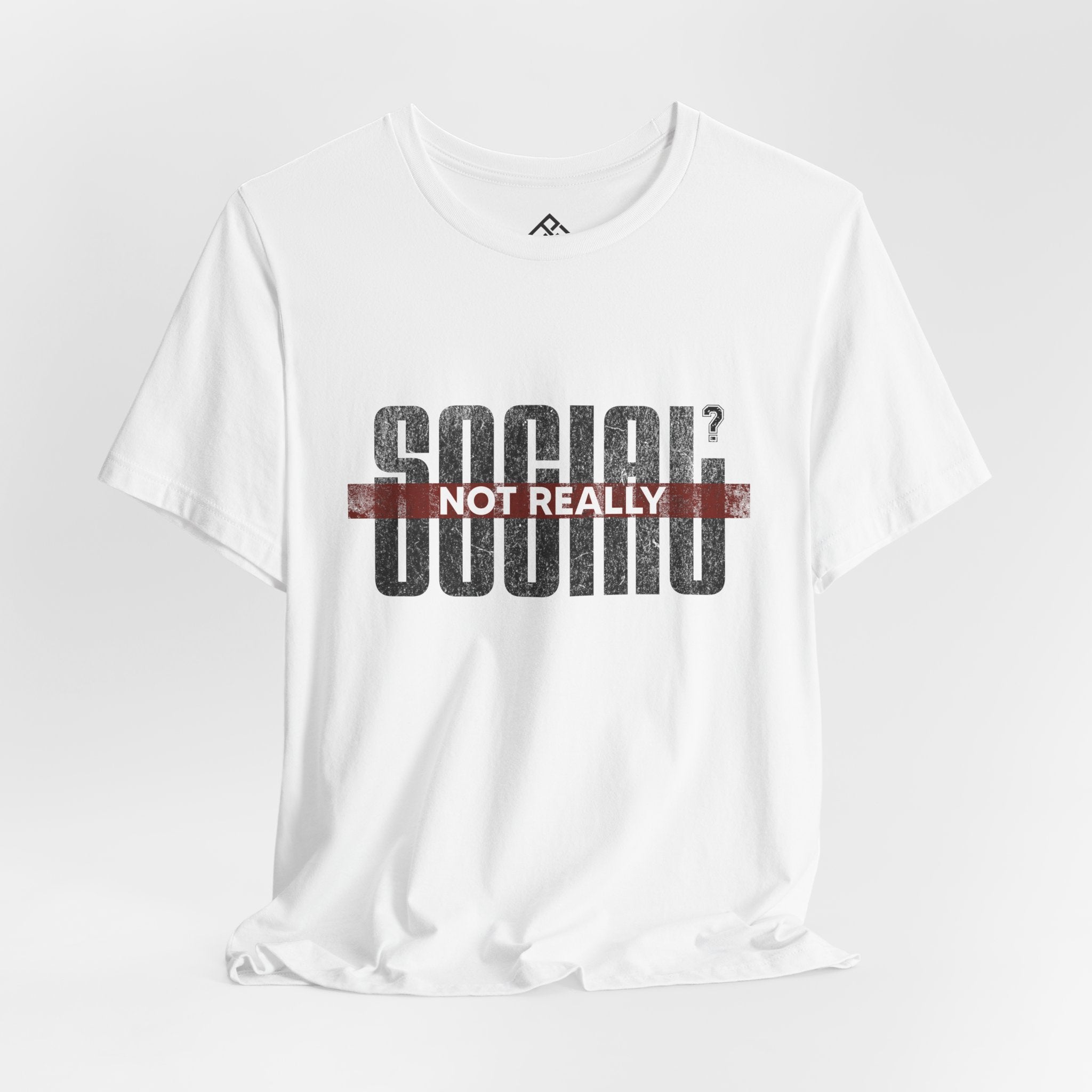 Social? Not really – Introvert Statement T-Shirt 02