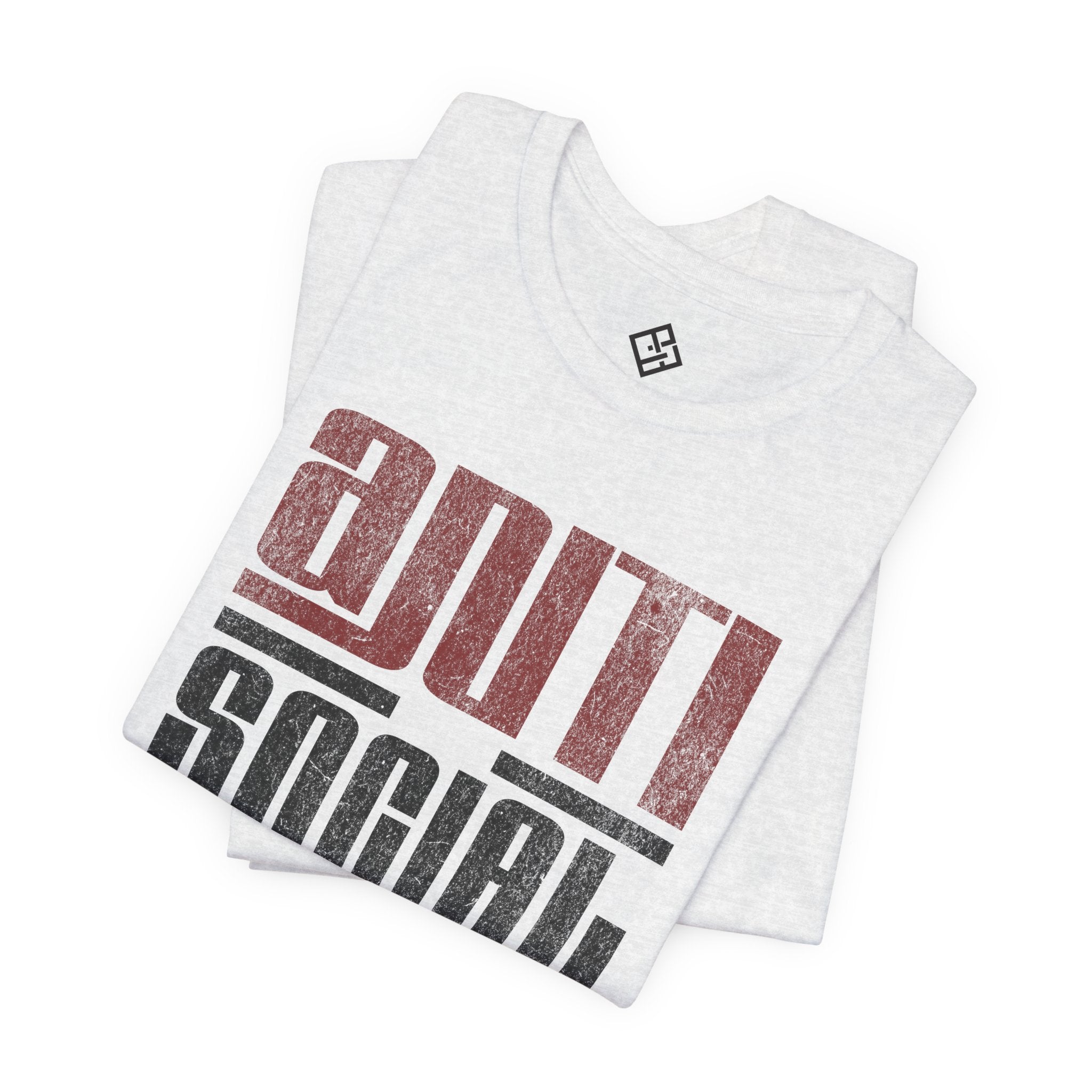 Anti Social Tee (01)  — "Keep Your Distance" Graphic T-Shirt