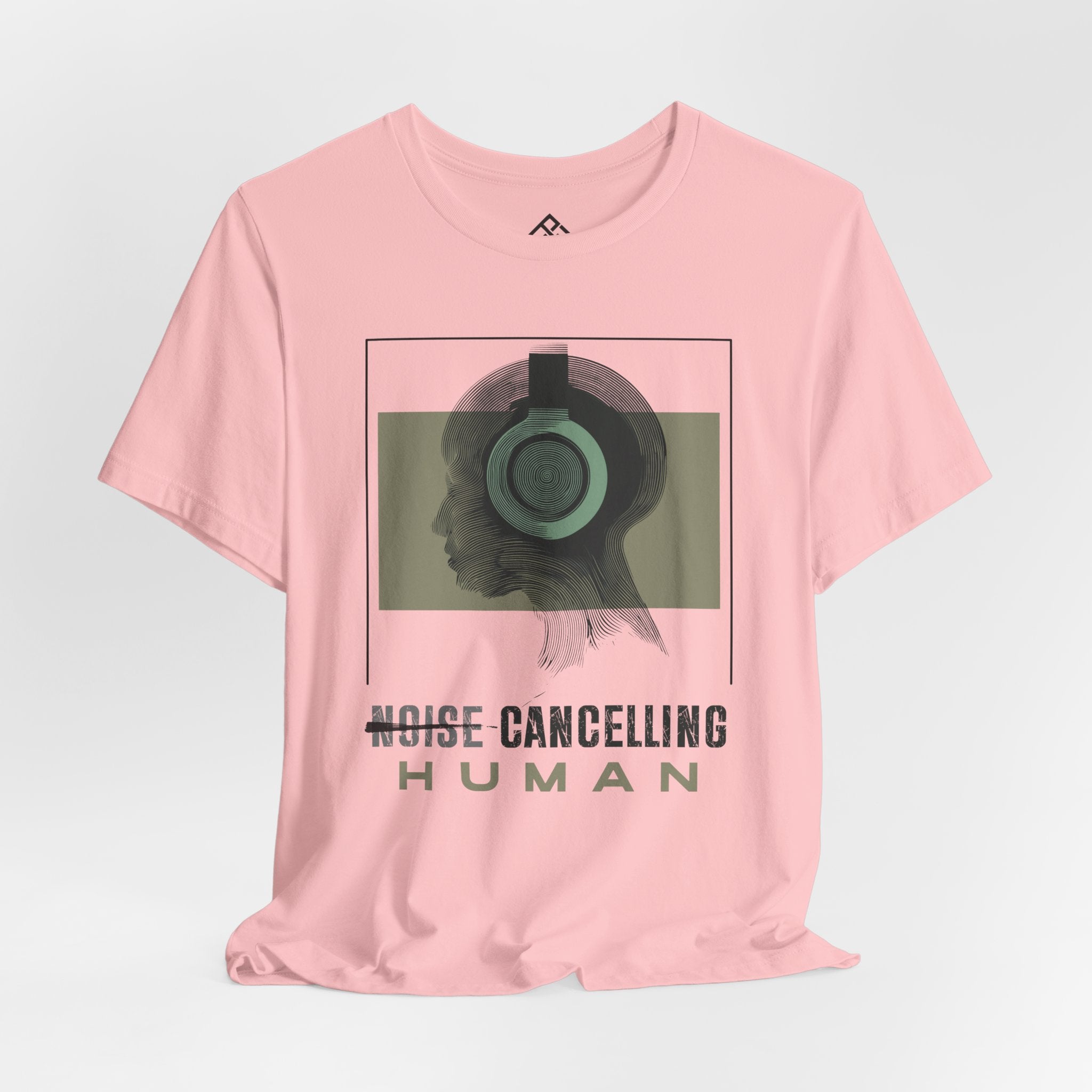 NOISE CANCELLING HUMAN #10 – Minimalist Introvert Graphic Tee