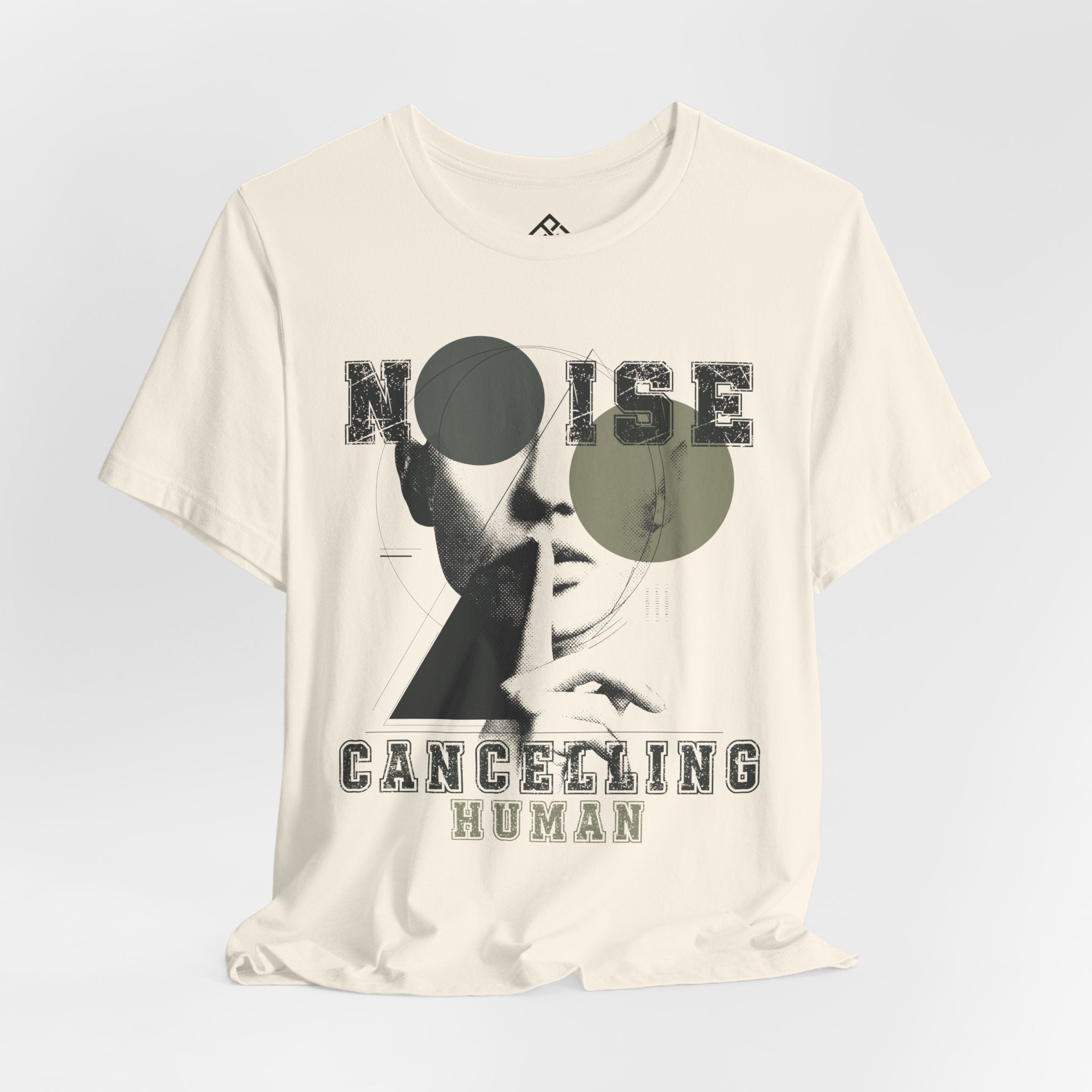 NOISE CANCELLING HUMAN #07— Minimalist t-shirt for the Quiet Ones