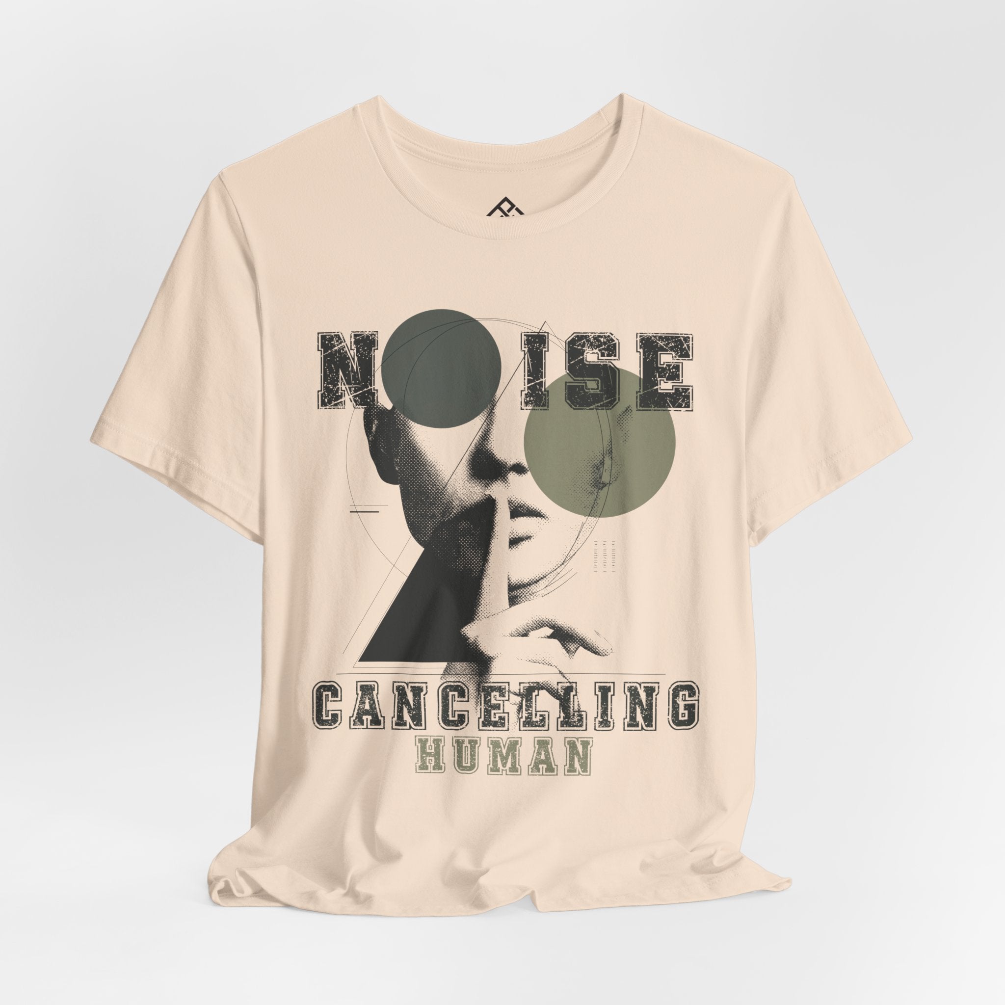 NOISE CANCELLING HUMAN #07— Minimalist t-shirt for the Quiet Ones