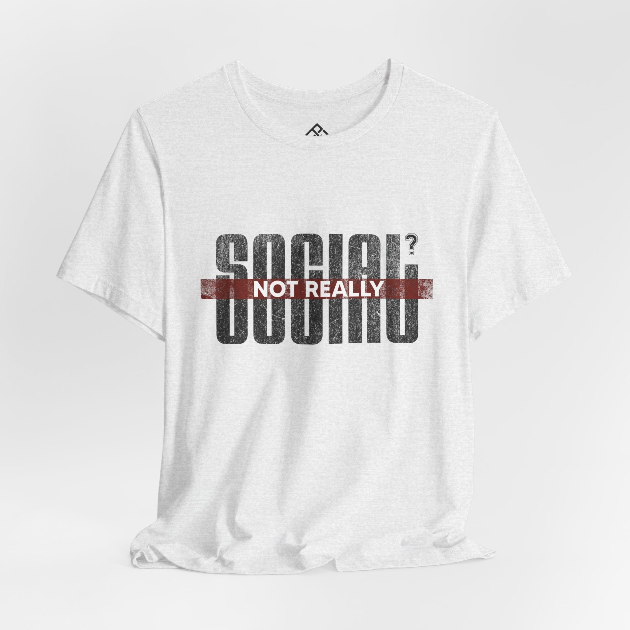 Social? Not really – Introvert Statement T-Shirt 02
