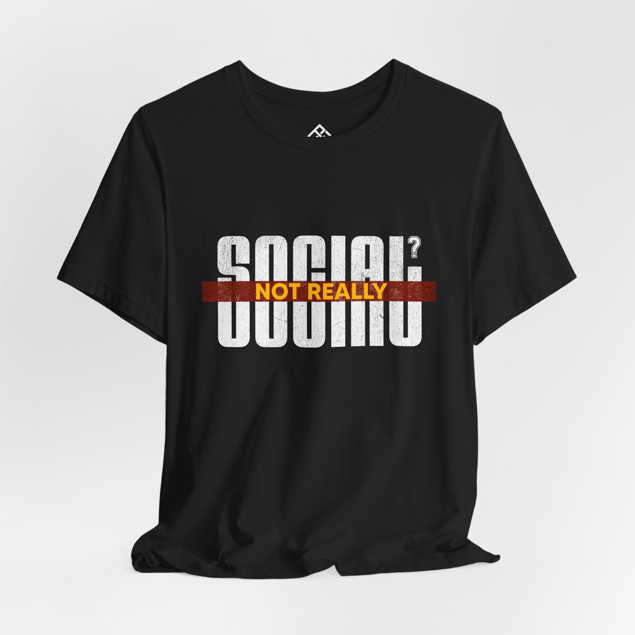 Social? Not really – Introvert Statement T-Shirt 02
