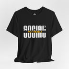 Social? Not really – Introvert Statement T-Shirt 01